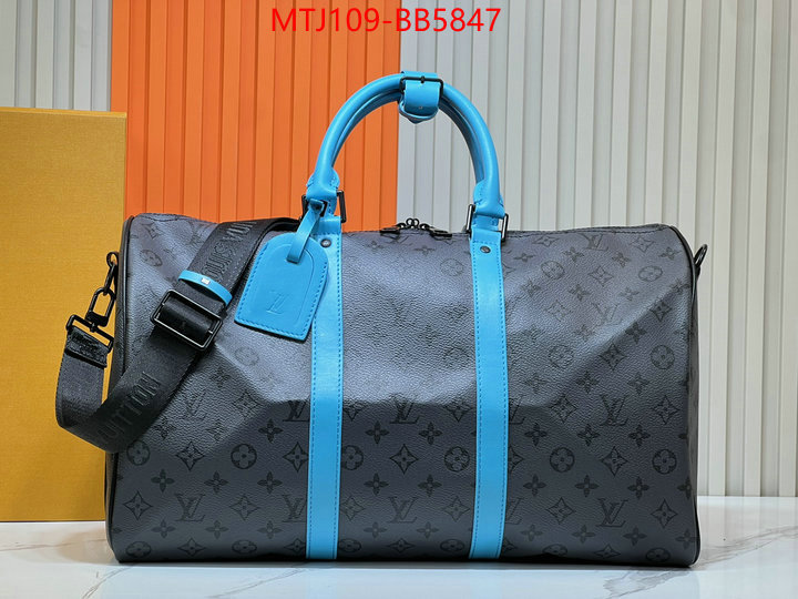 LV Bags(4A)-Keepall BandouliRe 45-50- replcia cheap ID: BB5847 $: 109USD,