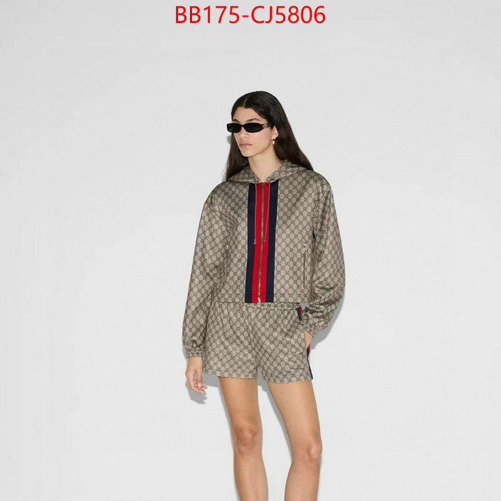 Clothing-Gucci new designer replica ID: CJ5806 $: 175USD