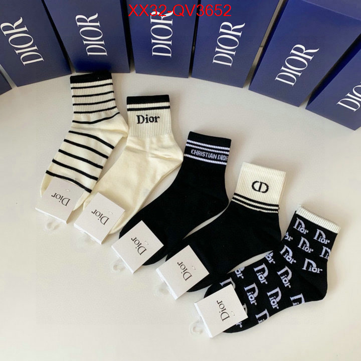 Sock-Dior knockoff highest quality ID: QV3652 $: 32USD