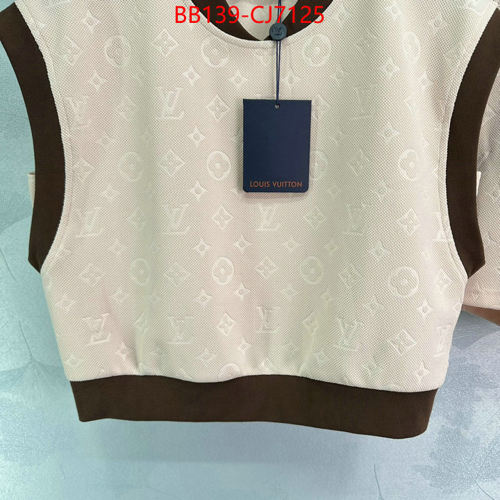 Clothing-LV 7 star quality designer replica ID: CJ7125 $: 139USD