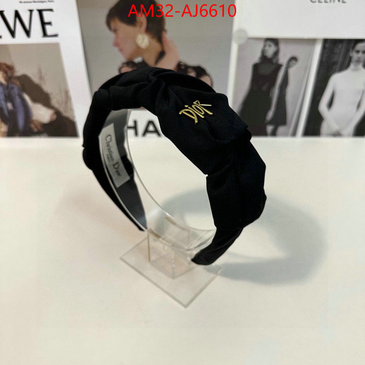 Hair band-Dior how to find designer replica ID: AJ6610 $: 32USD