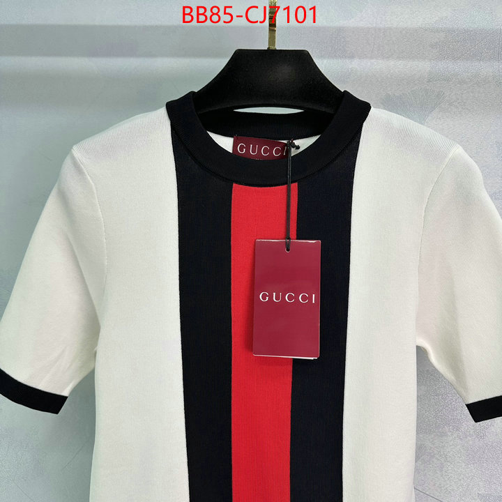 Clothing-Gucci where to find the best replicas ID: CJ7101 $: 85USD