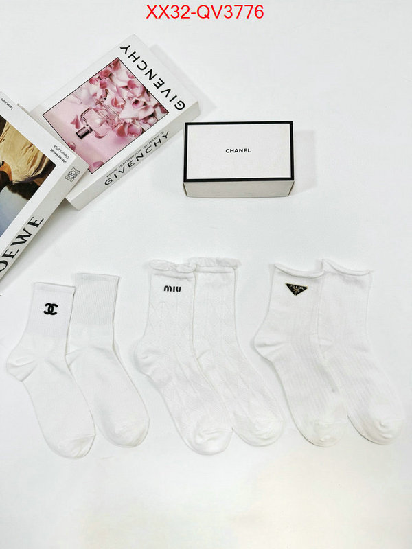 Sock-Prada we provide top cheap aaaaa ID: QV3776 $: 32USD