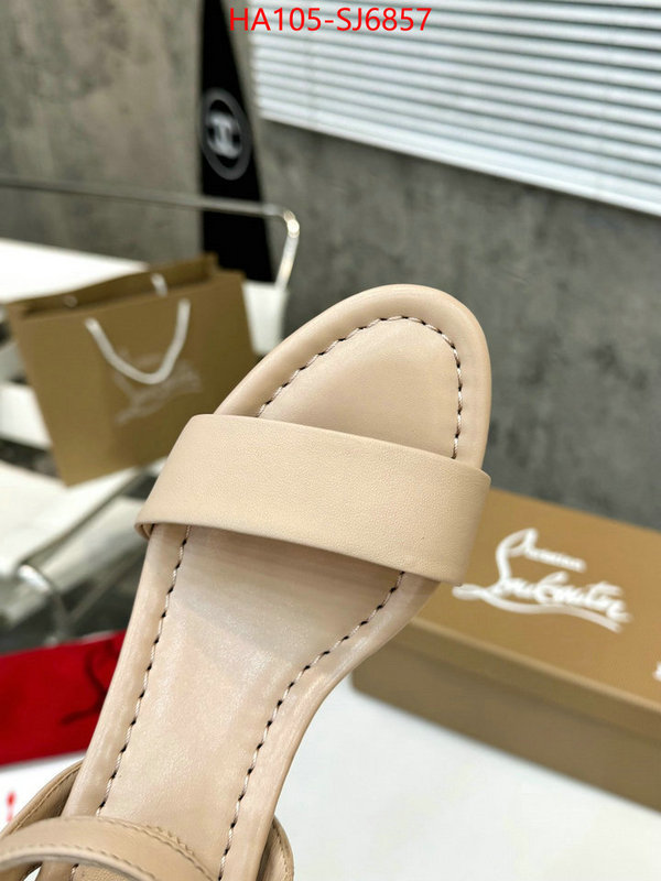 Women Shoes-Christian Louboutin best knockoff ID: SJ6857 $: 105USD