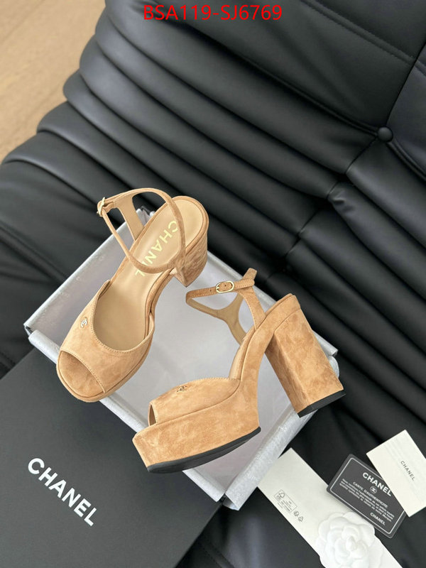 Women Shoes-Chanel best fake ID: SJ6769 $: 119USD