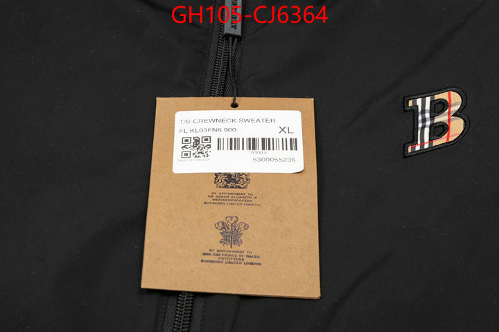 Clothing-Burberry high quality 1:1 replica ID: CJ6364 $: 105USD