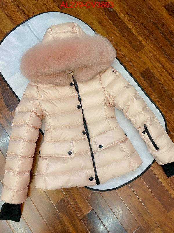 Down jacket Women-Moncler fake ID: CV3863 $: 279USD