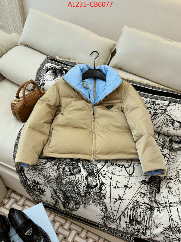 Down jacket Women-Prada replica best ID: CB6077 $: 235USD