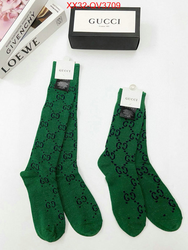 Sock-Gucci brand designer replica ID: QV3709 $: 32USD