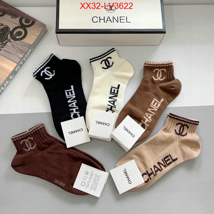 Sock-Chanel customize the best replica ID: LV3622 $: 32USD