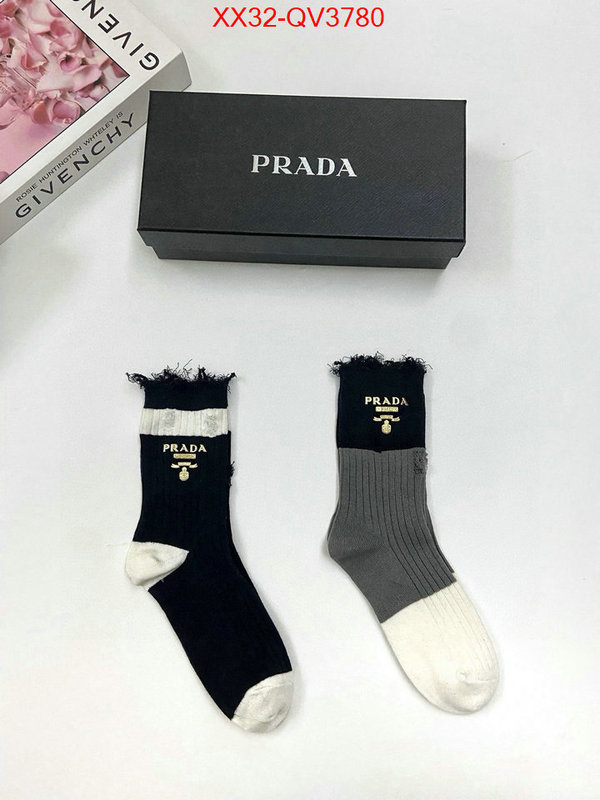 Sock-Prada from china ID: QV3780 $: 32USD