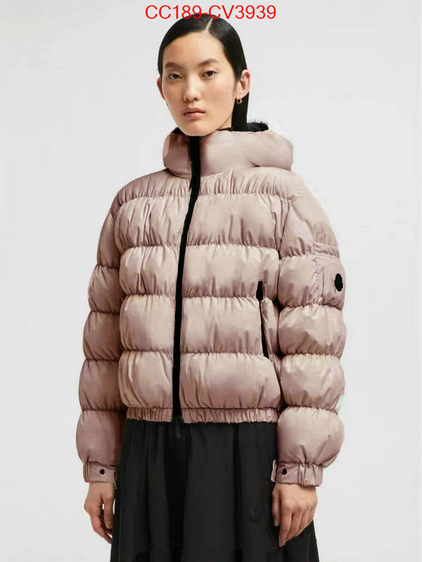 Down jacket Women-Moncler perfect replica ID: CV3939 $: 189USD