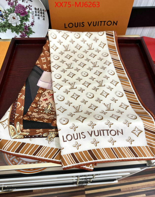 Scarf-LV perfect replica ID: MJ6263 $: 75USD