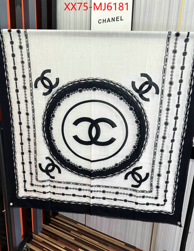 Scarf-Chanel buy aaaaa cheap ID: MJ6181 $: 75USD