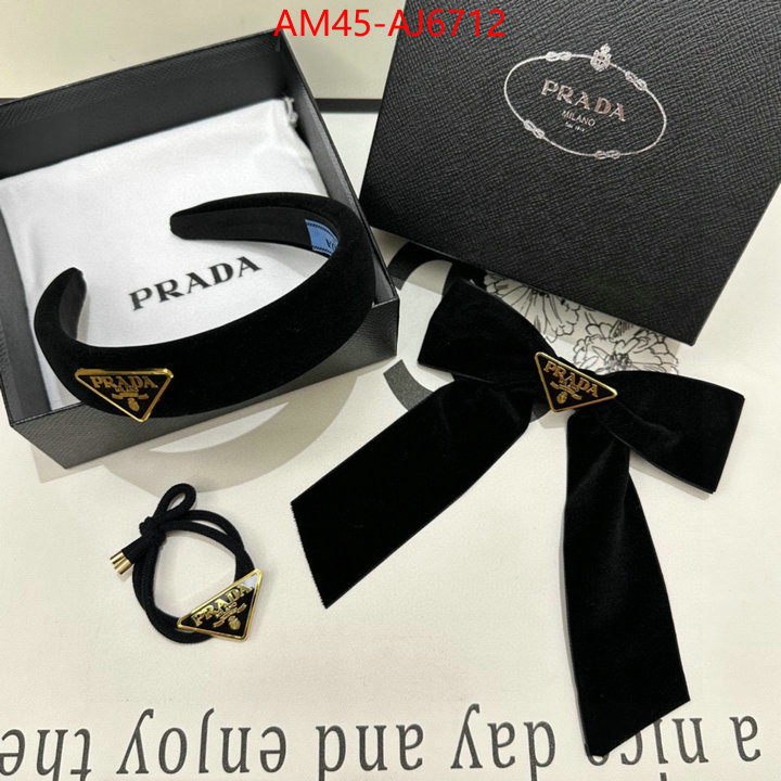 Hair band-Prada online sale ID: AJ6712 $: 45USD