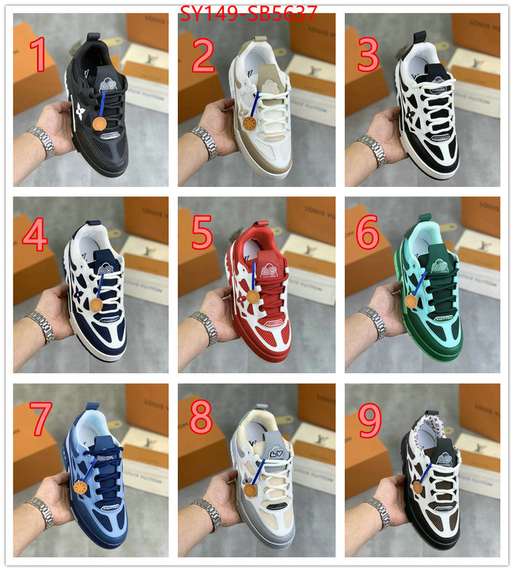 Men Shoes-LV replica 1:1 ID: SB5637 $: 149USD