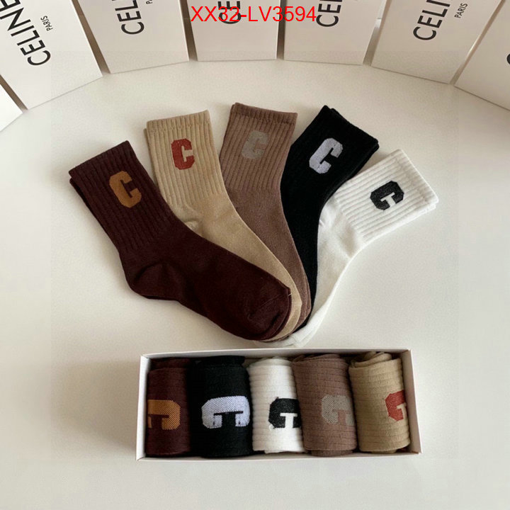 Sock-CELINE online china ID: LV3594 $: 32USD