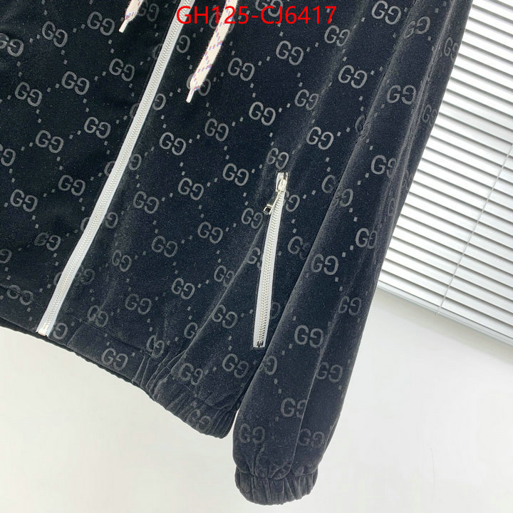 Clothing-Gucci the highest quality fake ID: CJ6417 $: 125USD