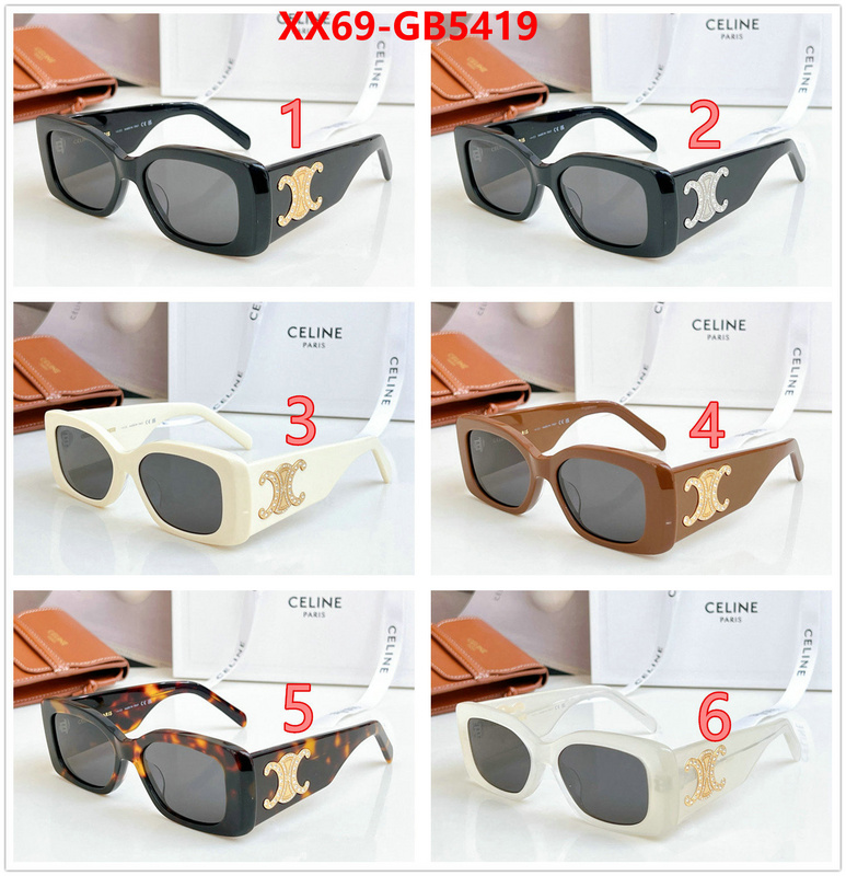 Glasses-CELINE buy first copy replica ID: GB5419 $: 69USD