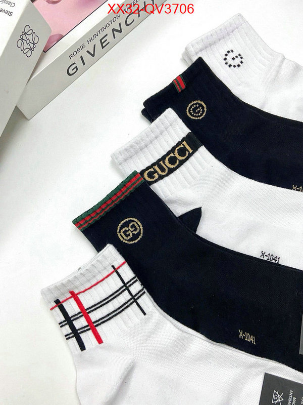 Sock-Gucci where to buy the best replica ID: QV3706 $: 32USD