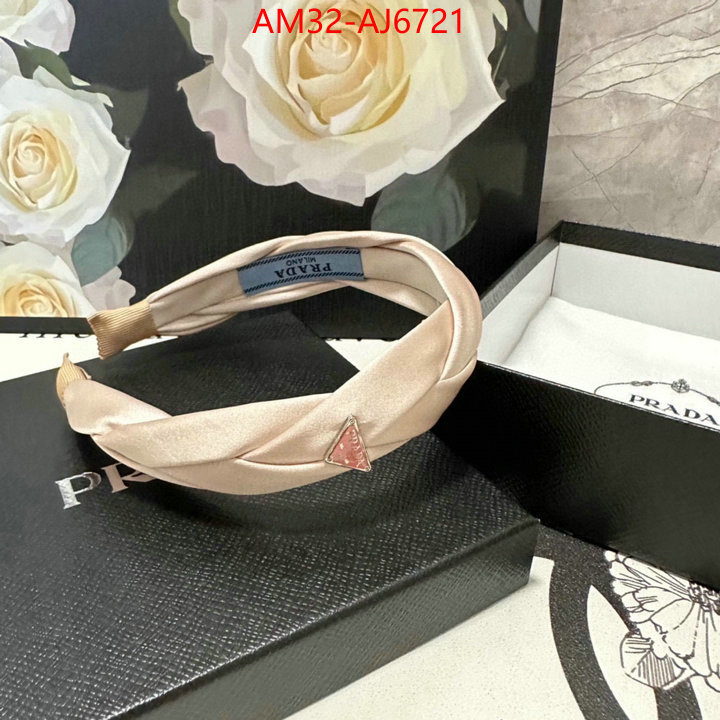 Hair band-Prada best quality replica ID: AJ6721 $: 32USD