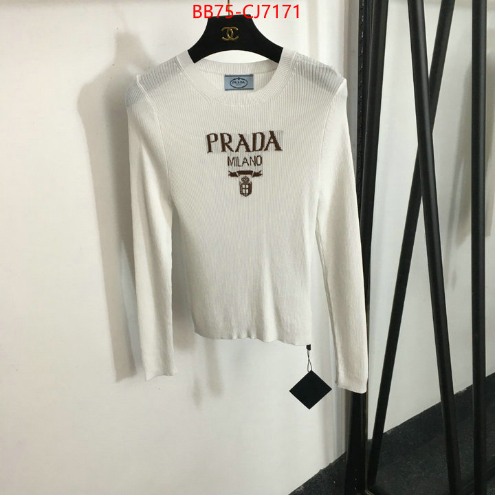 Clothing-Prada replica shop ID: CJ7171 $: 75USD