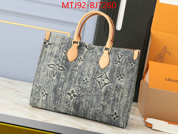 LV Bags(4A)-Handbag Collection- 1:1 replica ID: BJ7260 $: 92USD,