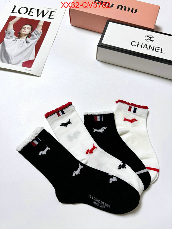 Sock-Thom Browne where to buy the best replica ID: QV3782 $: 32USD