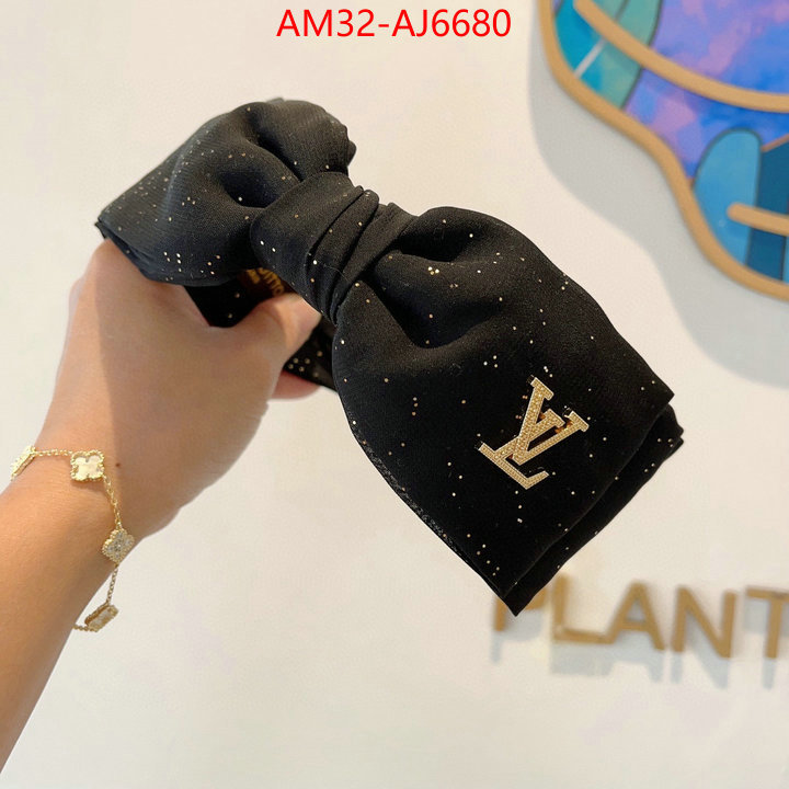 Hair band-LV designer fashion replica ID: AJ6680 $: 32USD