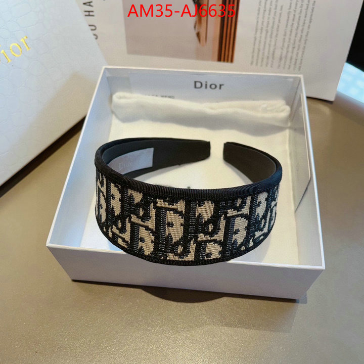 Hair band-Dior new designer replica ID: AJ6635 $: 35USD