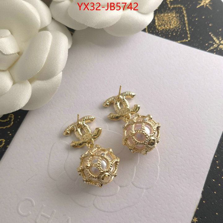 Jewelry-Chanel where quality designer replica ID: JB5742 $: 32USD