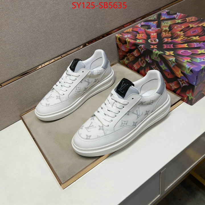 Men Shoes-LV high quality perfect ID: SB5635 $: 125USD