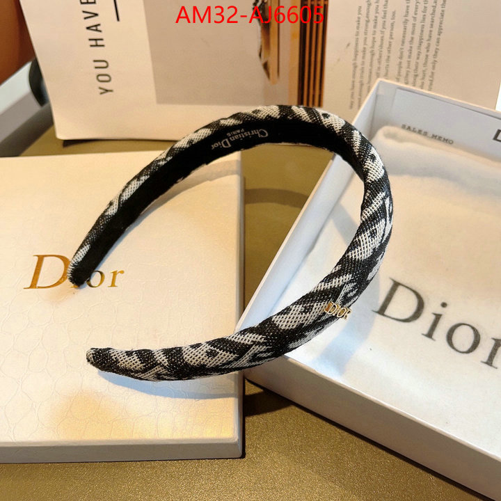 Hair band-Dior the highest quality fake ID: AJ6605 $: 32USD