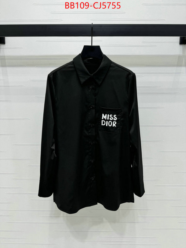 Clothing-Dior 2024 perfect replica designer ID: CJ5755 $: 109USD