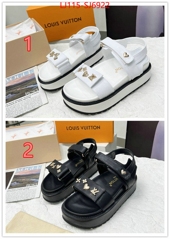 Women Shoes-LV from china 2024 ID: SJ6922 $: 115USD