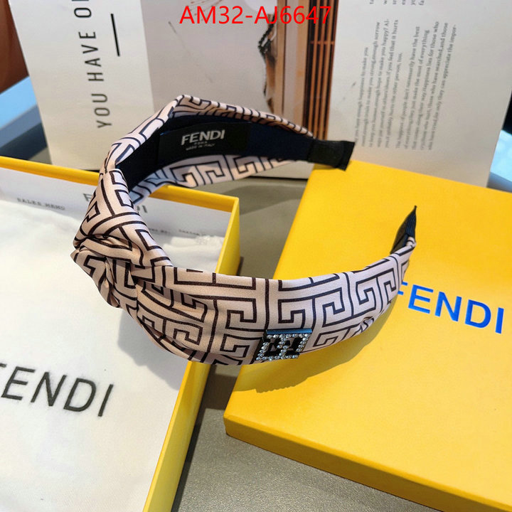 Hair band-Fendi wholesale imitation designer replicas ID: AJ6647 $: 32USD