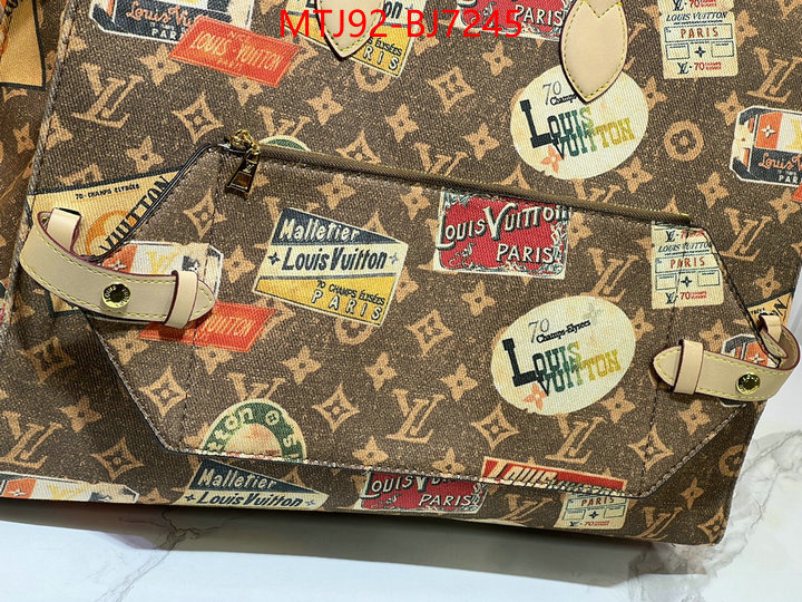 LV Bags(4A)-Handbag Collection- how to find designer replica ID: BJ7245 $: 92USD,