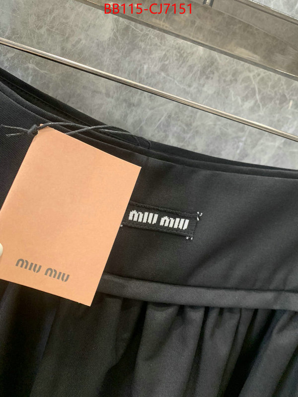 Clothing-MIU MIU 2024 perfect replica designer ID: CJ7151 $: 115USD