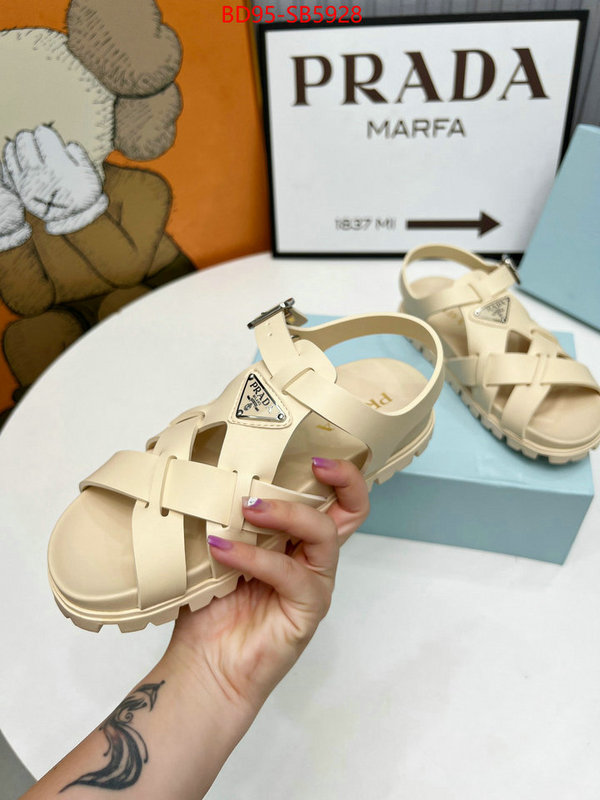 Women Shoes-Prada found replica ID: SB5928 $: 95USD