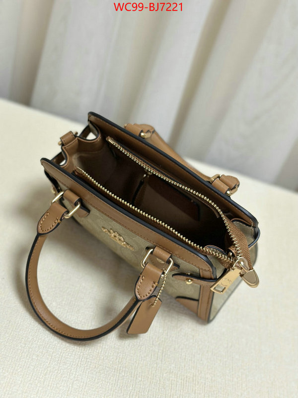 Coach Bags(4A)-Handbag- best quality designer ID: BJ7221 $: 99USD,