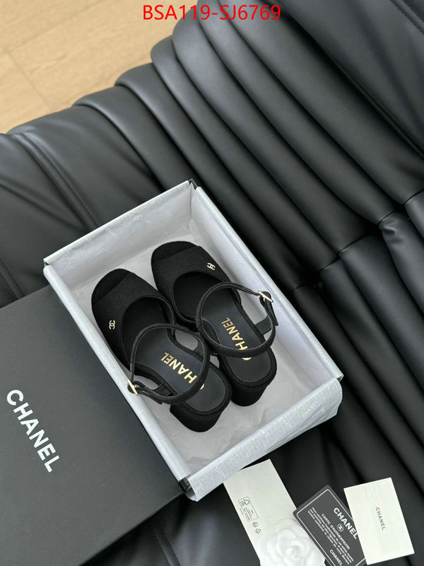 Women Shoes-Chanel best fake ID: SJ6769 $: 119USD