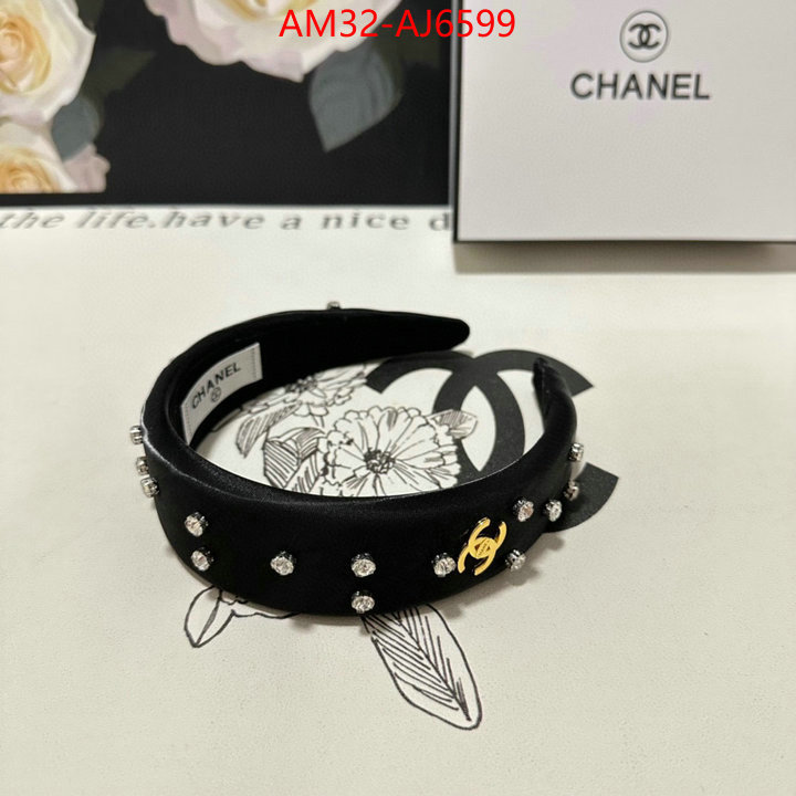 Hair band-Chanel store ID: AJ6599 $: 32USD