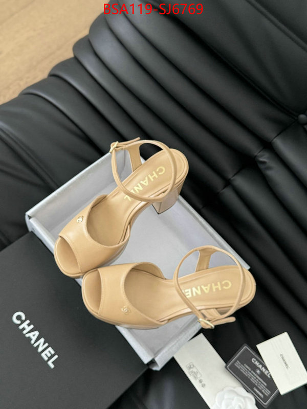 Women Shoes-Chanel best fake ID: SJ6769 $: 119USD