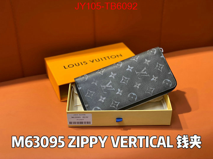 LV Bags(TOP)-Wallet where to buy high quality ID: TB6092 $: 105USD,