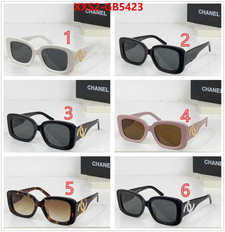 Glasses-Chanel wholesale sale ID: GB5423 $: 52USD