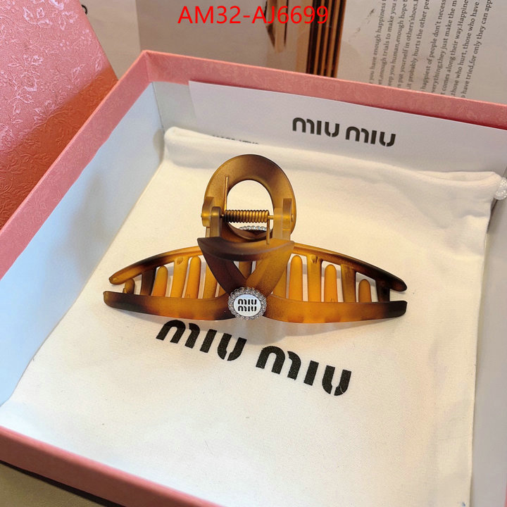 Hair band-MIU MIU buy 1:1 ID: AJ6699 $: 32USD