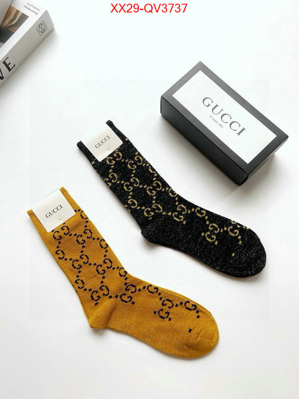 Sock-Gucci cheap wholesale ID: QV3737 $: 29USD