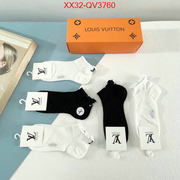 Sock-LV high quality designer replica ID: QV3760 $: 32USD