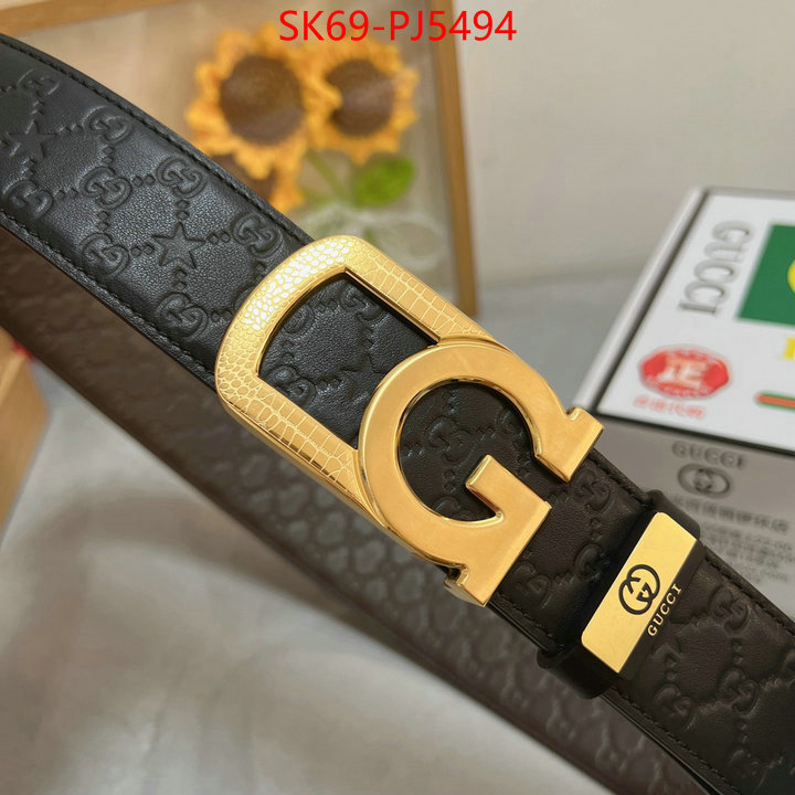 Belts-Gucci top fake designer ID: PJ5494 $: 69USD