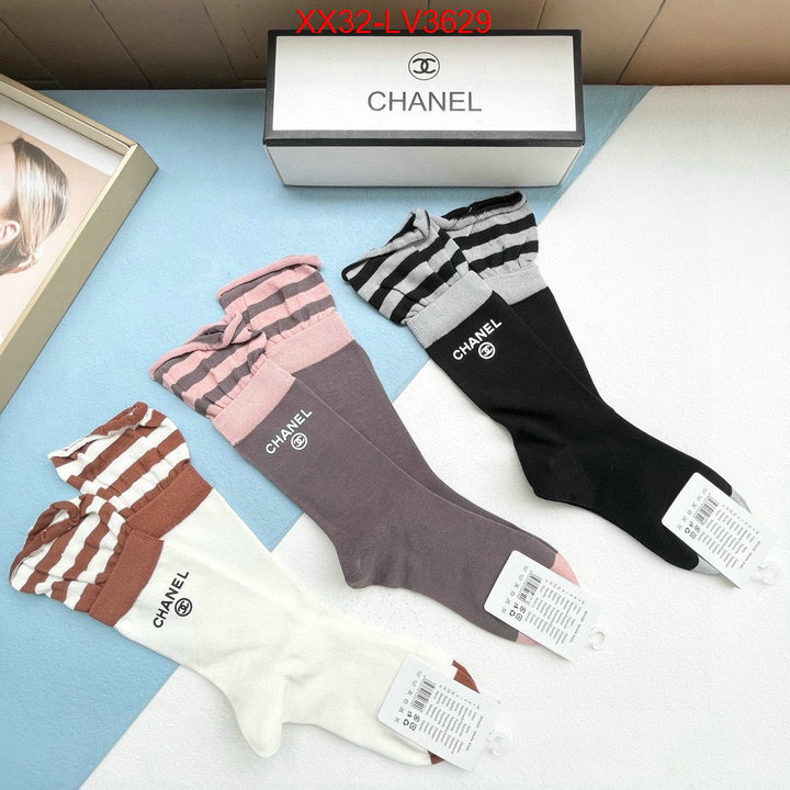 Sock-Chanel online china ID: LV3629 $: 32USD